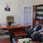 وزير الاتصالات يناقش مع رئيس جامعة عدن تنسيق الجهود لتنظيم مؤتمر التحول الرقمي