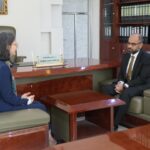 وزير الاتصالات يبحث مع سفيرة فرنسا تعزيز التعاون في تطوير قطاع الاتصالات والبناء المؤسسي